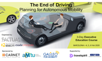 Curso «The End of Driving: Planning for Autonomous Mobility»