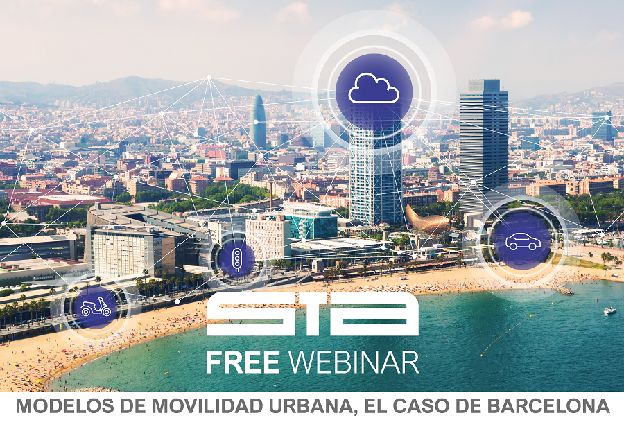 STA Free Webinar: Modelos de movilidad urbana, el caso de Barcelona