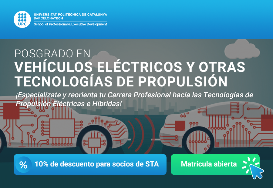 Posgrado en vehículos eléctricos y otras tecnologías de propulsión