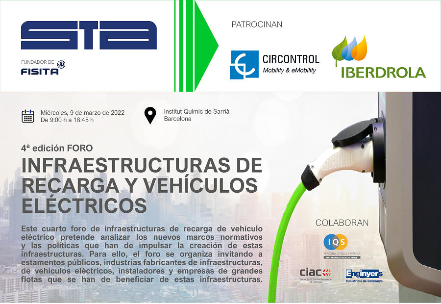 Finaliza con éxito la 4ª edición Foro: Infraestructuras de Recarga y VE