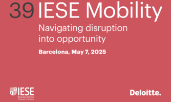 STA colabora con el 39 IESE Mobility