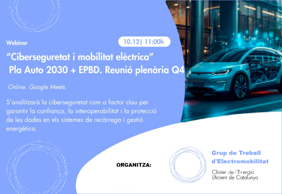 CEEC_Webinar: Ciberseguretat i Mobilitat Elèctrica