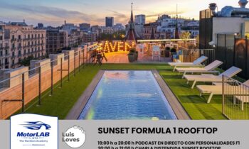 Sunset F1 Rooftop: MotorLAB by STA X LuisLovesCars