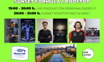 Sunset F1 Rooftop: MotorLAB by STA X LuisLovesCars