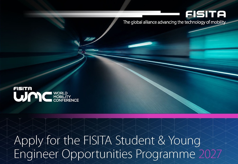 Student opportunities programme for FISITA WMC 2027